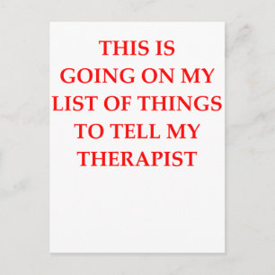 therapie briefkaart
