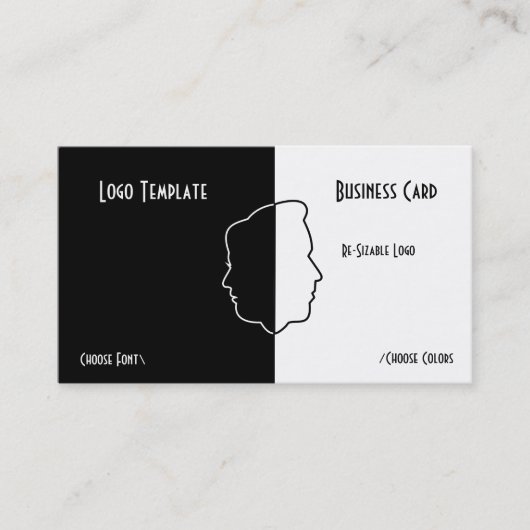 Thérapie - Carte de visite de conseiller en mariag (Devant)