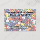 Therapie Craft-klassen Visitekaartje (Achterkant)