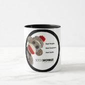 Thérapie de Monkee de chaussette - vraie tasse de (Centre)