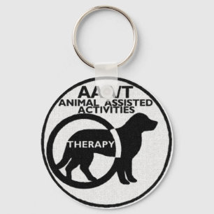 THERAPIE DOG DIERLIJKE BIJSTAND SLEUTELHANGER