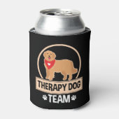 Therapie Dog Team Blikjeskoeler (Blikje Voorkant)