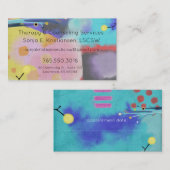 Therapie- en adviesdiensten afsprakenkaartje (Voorkant / Achterkant)