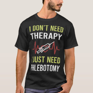 Therapie flebotomie t-shirt