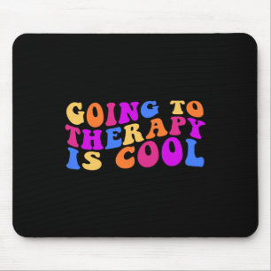 Therapie is cool mentale gezondheid zelfmoordbewus muismat