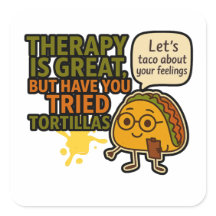 Therapie is geweldig, maar heb je tortilla's gepro