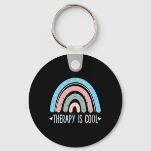 Therapie is kool Mental Health Awareness Therapist Sleutelhanger
