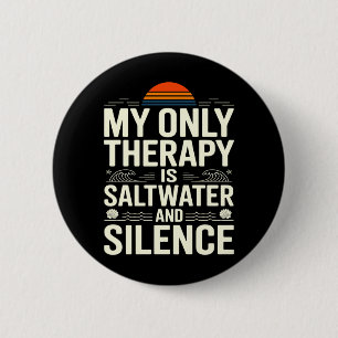 Therapie is r en Silence Beach Zomer Casual Wear Ronde Button 5,7 Cm