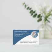 Thérapie physique Cartes de rendez-vous Médicales (Debout devant)