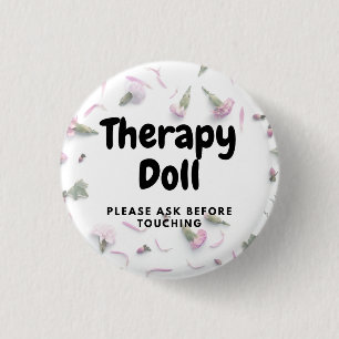 Therapie Reborn Knop Alsjeblieft Vragen Voor Het A Ronde Button 3,2 Cm