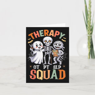Therapie Squad Retro Ot Pt Team Schattig Grappig H Kaart