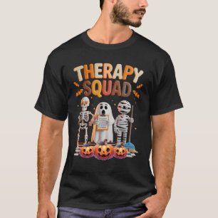 Therapie Team Halloween Ergo Fysio Logopedie Fysio T-shirt