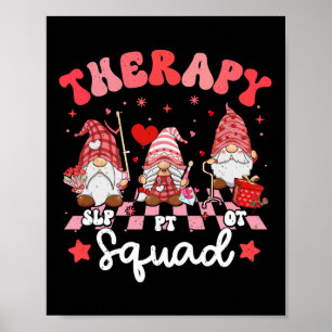 Therapie Team Slp Ot Pt Valentijnsdag Revalidatie Poster