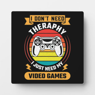 Therapie versus videogames, grappige videogamer, g fotoplaat