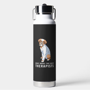 Therapiehond Psychologie Therapeut Waterfles