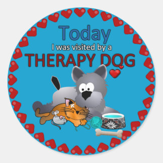 Therapiehond Souvenir Sticker