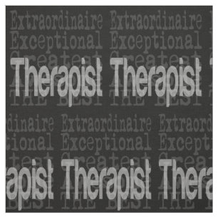Therapist Extraordinaire Stof