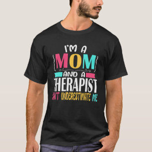 Therapist mam Psycholoog Social Worker Council T-shirt