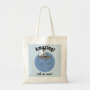 Therapist, psycholoog canvas tas. Een vriend luist Tote Bag