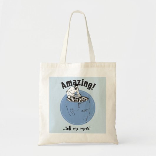 Therapist, psycholoog canvas tas. Een vriend luist Tote Bag (Voorkant)