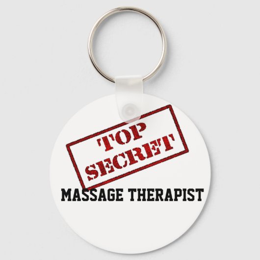 THERAPIST VOOR TOP SECRET MASSAGE SLEUTELHANGER (Voorkant)