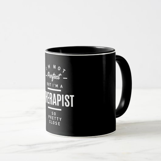 Therapist Work Title Cadeau Mok (Voorkant rechts)