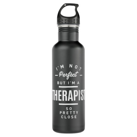 Therapist Work Title Cadeau Waterfles (Voorkant)
