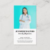 Thérapiste de famille | Carte de visite de médecin (Devant)