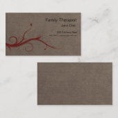 Therapistisch Visitekaartje (Voorkant / Achterkant)