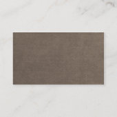 Therapistisch Visitekaartje (Achterkant)