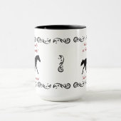 Therapistische Mok van Cute Horse (Midden)