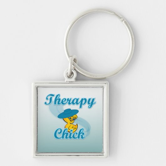 Therapy Chick #3 Sleutelhanger (Voorkant)