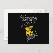 Therapy Chick #4 Briefkaart (Voorkant / Achterkant)
