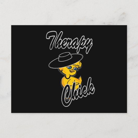 Therapy Chick #4 Briefkaart (Voorkant)