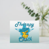Therapy Chick #7 Briefkaart (Staand voorkant)
