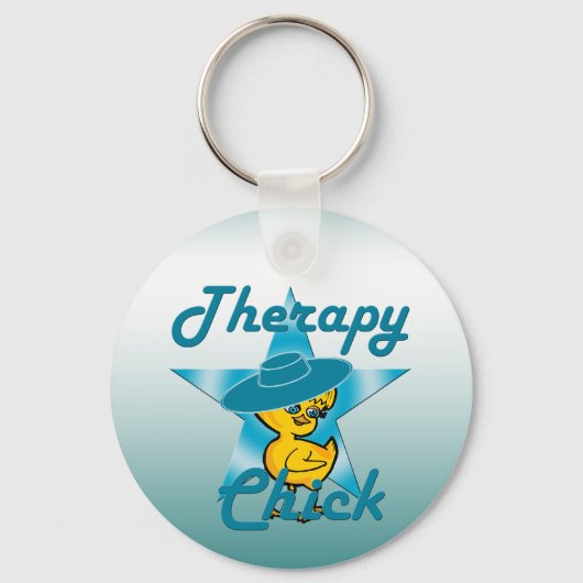 Therapy Chick #7 Sleutelhanger (Voorkant)