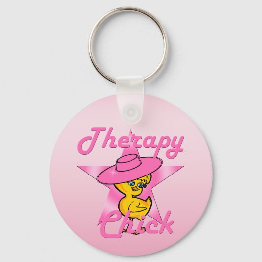 Therapy Chick #8 Sleutelhanger (Voorkant)