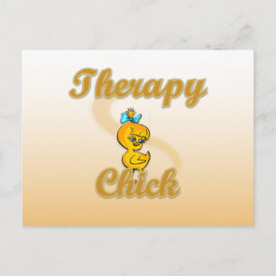 Therapy Chick Briefkaart