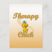 Therapy Chick Briefkaart (Voorkant)