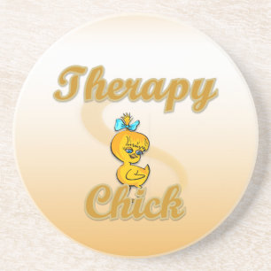 Therapy Chick Zandsteen Onderzetter