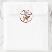 Therapy Dog Souvenir Sticker (Tas)
