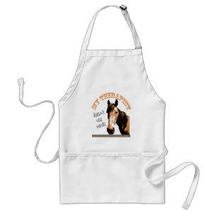 Therapy Horse Apron Standaard Schort