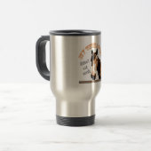 Therapy Horse Travel Mug Reisbeker (Voorkant links)