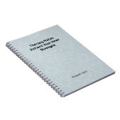 Therapy Notes Reflect Your Inner Strength Notitieboek (Rechterzijde)