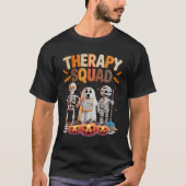 Therapy Squad Halloween Ot Pt Slp Physical Therapi T-shirt (Voorkant)