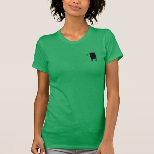 Theremin 30 RCA silhouette T-shirt (Voorkant)