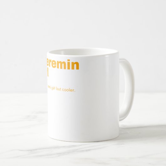 - Theremin Koffiemok (Voorkant rechts)