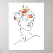 There're Ghosts Living Inside Of My Head Poster (Voorkant)