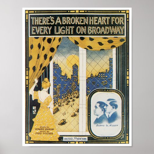 There's a Broken Heart poster (Devant)