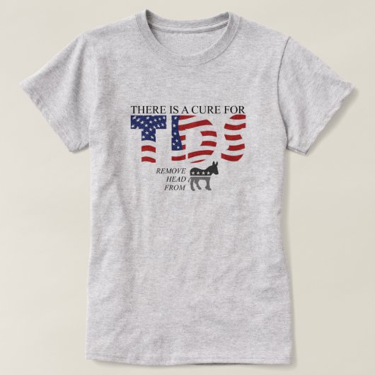 There's a Cure Parody T-shirt (Design voorkant)